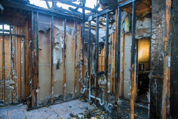 Professional Emergency Fire Cleanup technician working in Wyncote, PA